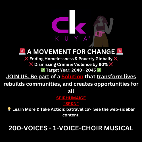 CK KUYA Logo/w a movement for change Motto-